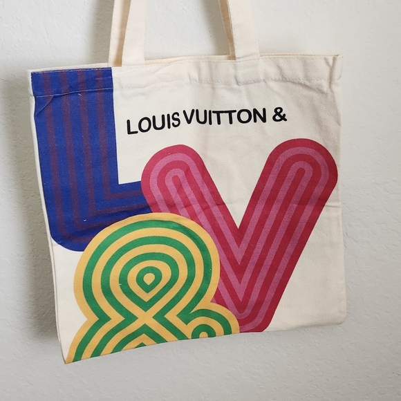 LOUIS VUITTON CANVAS ECO BAG BRAND NEW. ORIGINAL - Picture 3 of 6